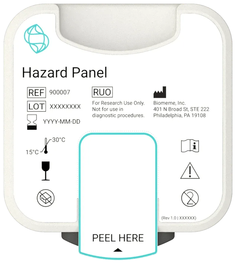 Biomeme/5 Hazard Panel